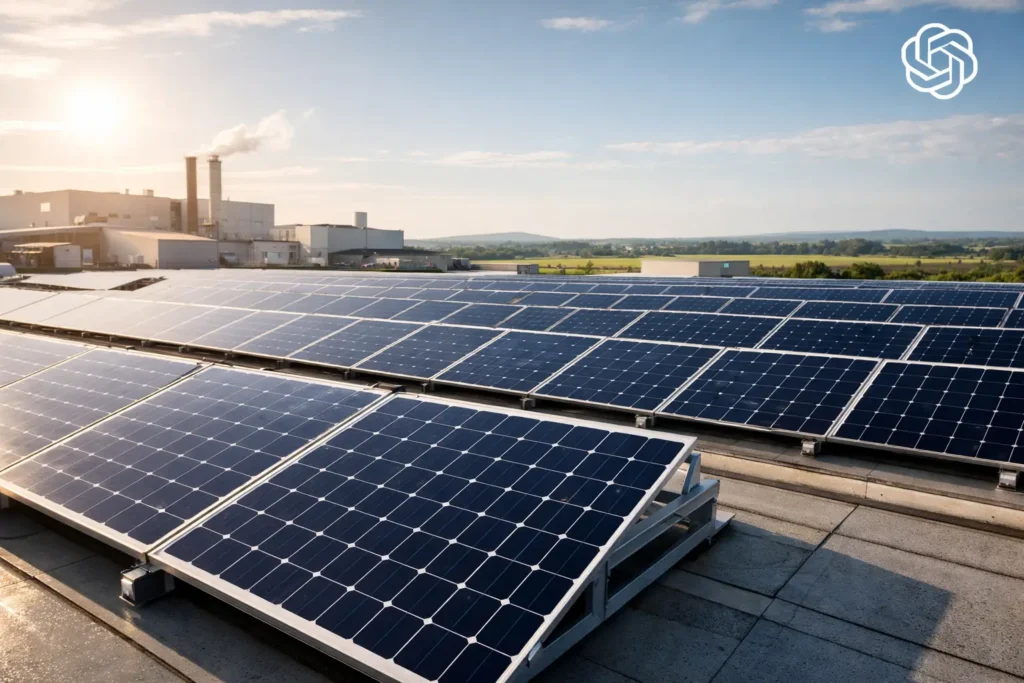 Industrijski solarni paneli za niže troškove