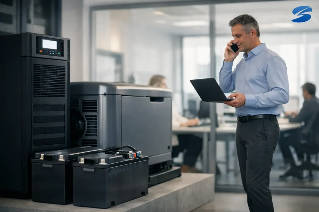 Rezervno napajanje firme bez skupih zastoja